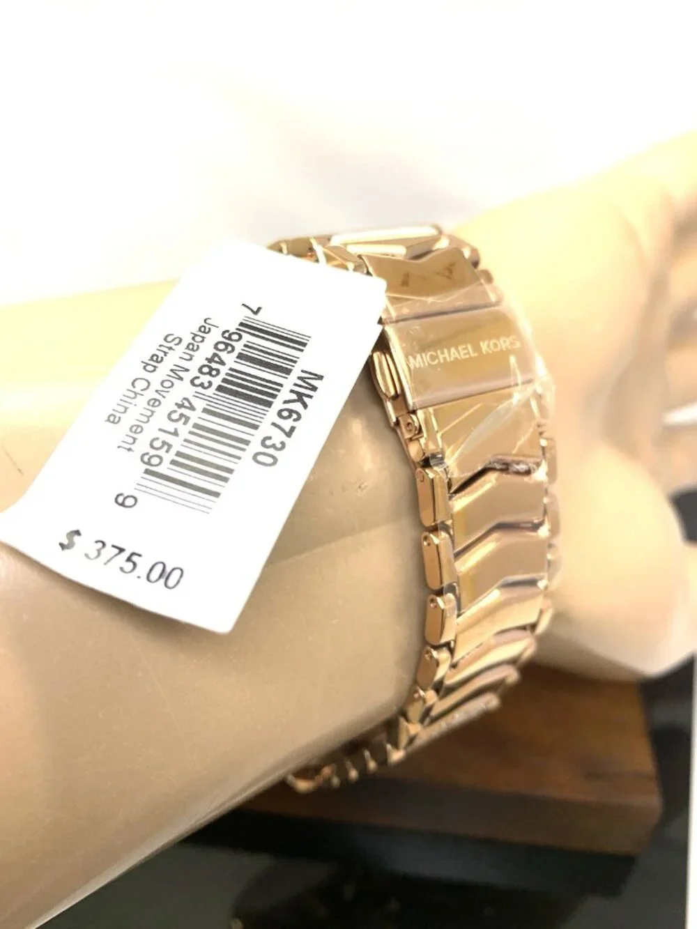 Michael Kors Women's Watch MK6730 Quartz Chronograph Rose Gold Steel 43mm